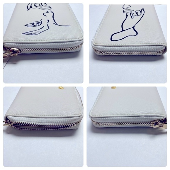 Chrisil OFF WHITE JEWELRY TRAVEL WALLET HANDMADE - Picture 14 of 16